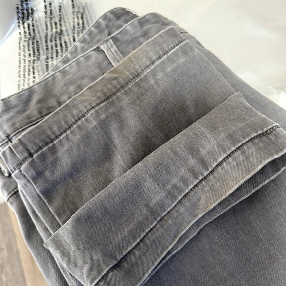 Calvin Klein Pants Jeans Mens Size 33 x 30 Gray Distressed Straight Ankle - Picture 10 of 13